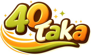 40 taka মূল লোগো চিহ্ন